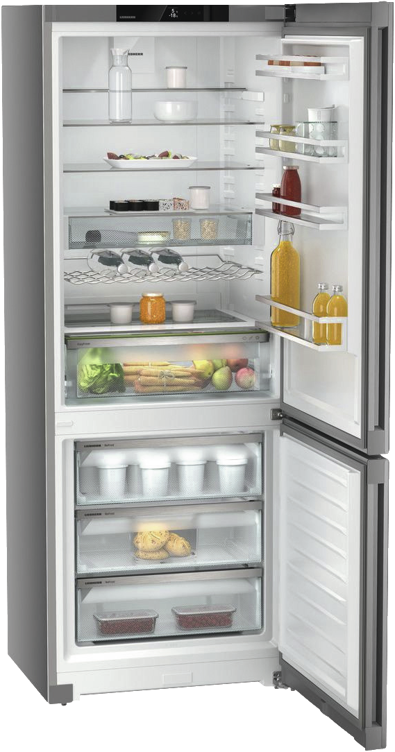 Liebherr CNsfa 7723-20 - Kühl-Gefrierkombi 201,5 x 74 cm | Plus | EasyFresh + NoFrost | SmartSteel