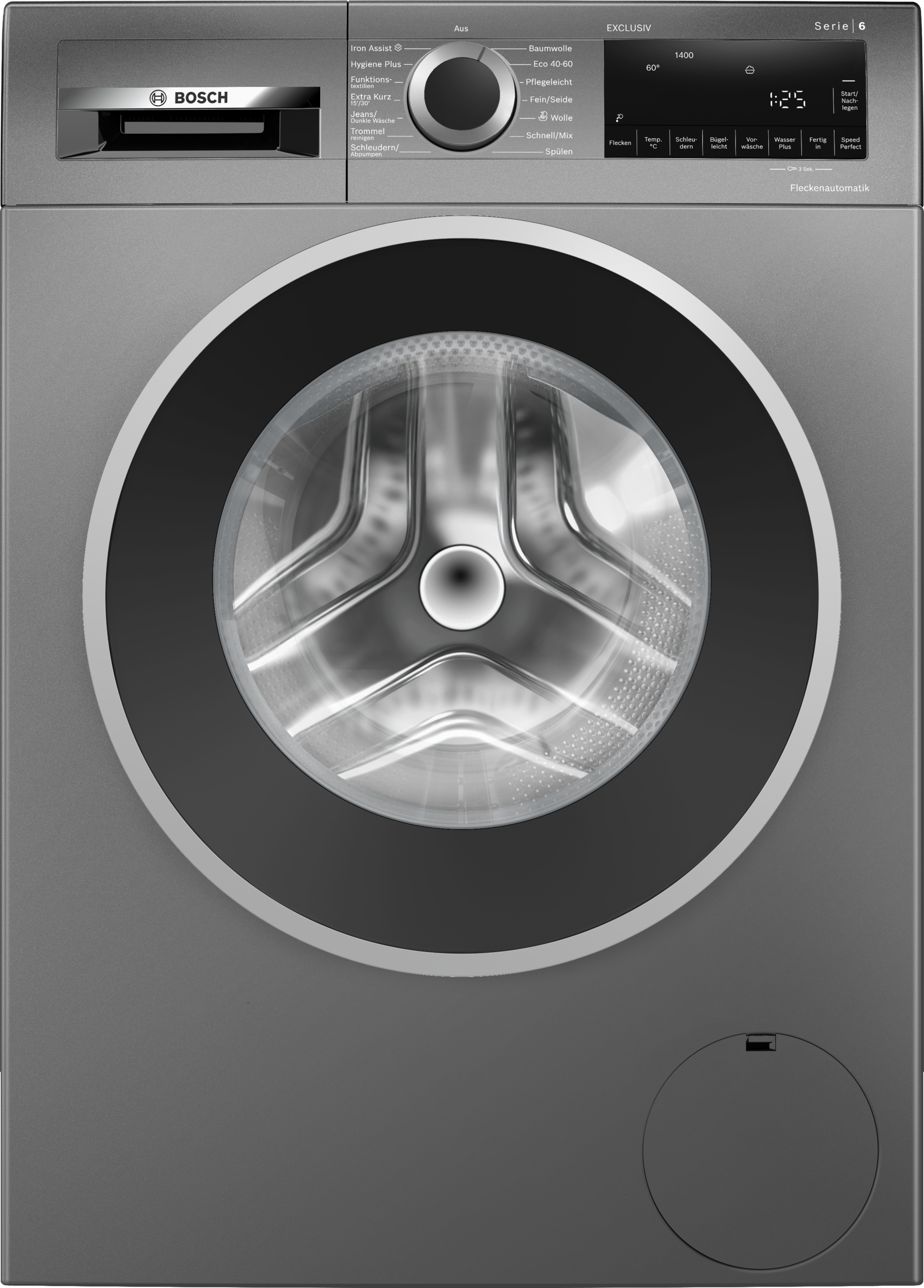 Bosch WGG244ZR90 Waschmaschine | 9 kg | 1400 U/min | Iron Assist | Speed Perfect | EEK A