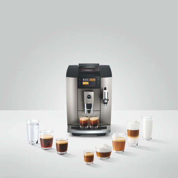 JURA E8 (ED) Midnight Silver Kaffeevollautomat