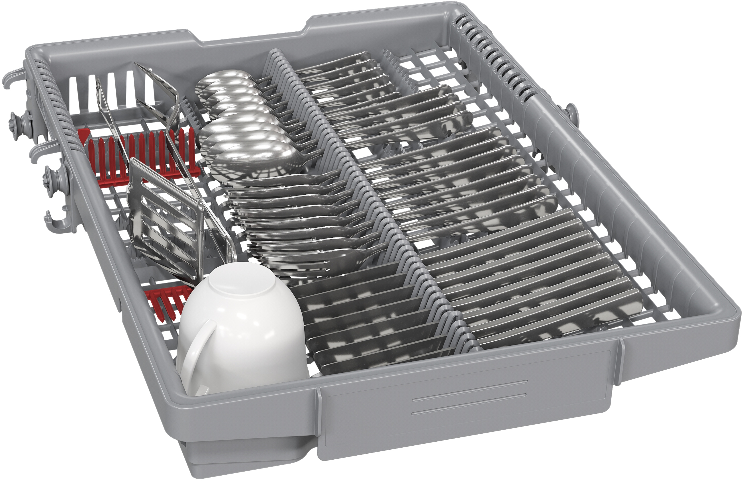 Bosch SPD4EMX02D Geschirrspüler vollintegr. | 45 cm | Vario Flex Korbsystem | Info Light | EEK B