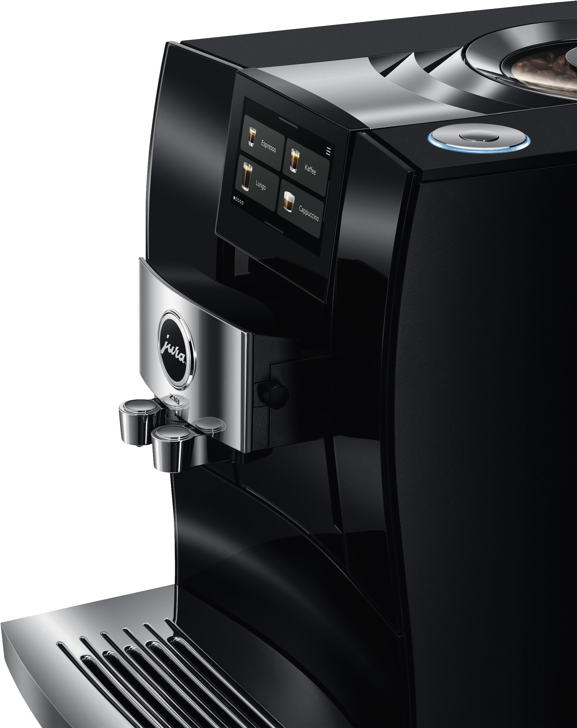 JURA Z10 (EB) Diamond Black | Kaffeevollautomat | 15 bar | 2,4 l Tank