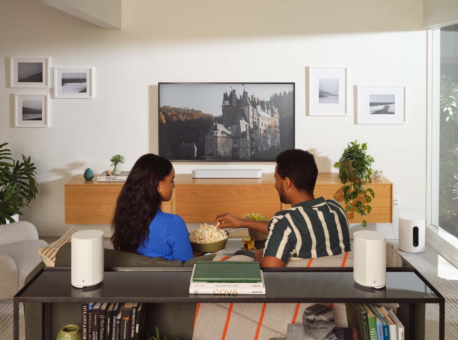 Sonos Era 100 WLAN-Lautsprecher mit Alexa-Sprachsteuerung