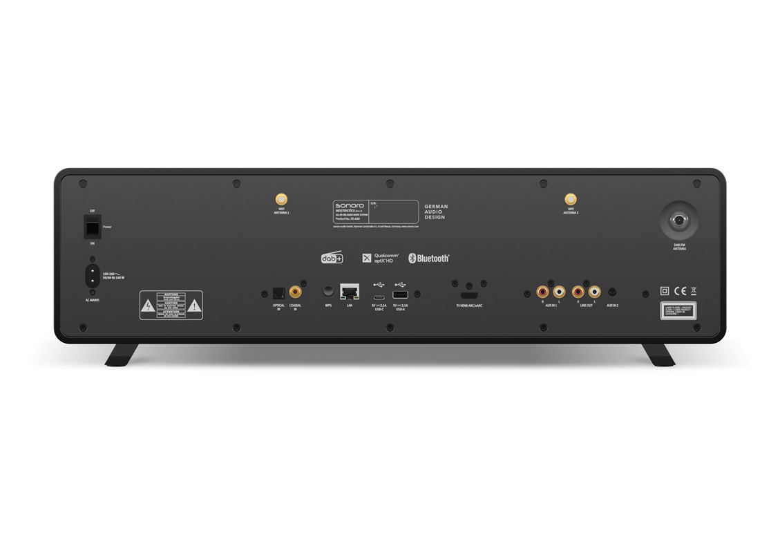 Sonoro Meisterstück (Gen. 2) All-In-One Musikanlage