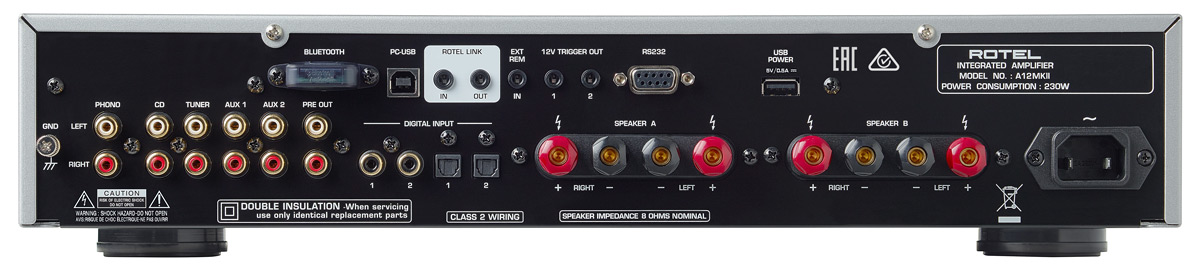 Rotel A12 MKII Stereo-Vollverstärker