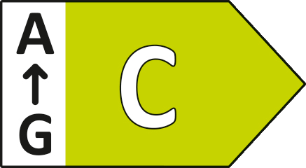 Energieeffizienzklasse C Label