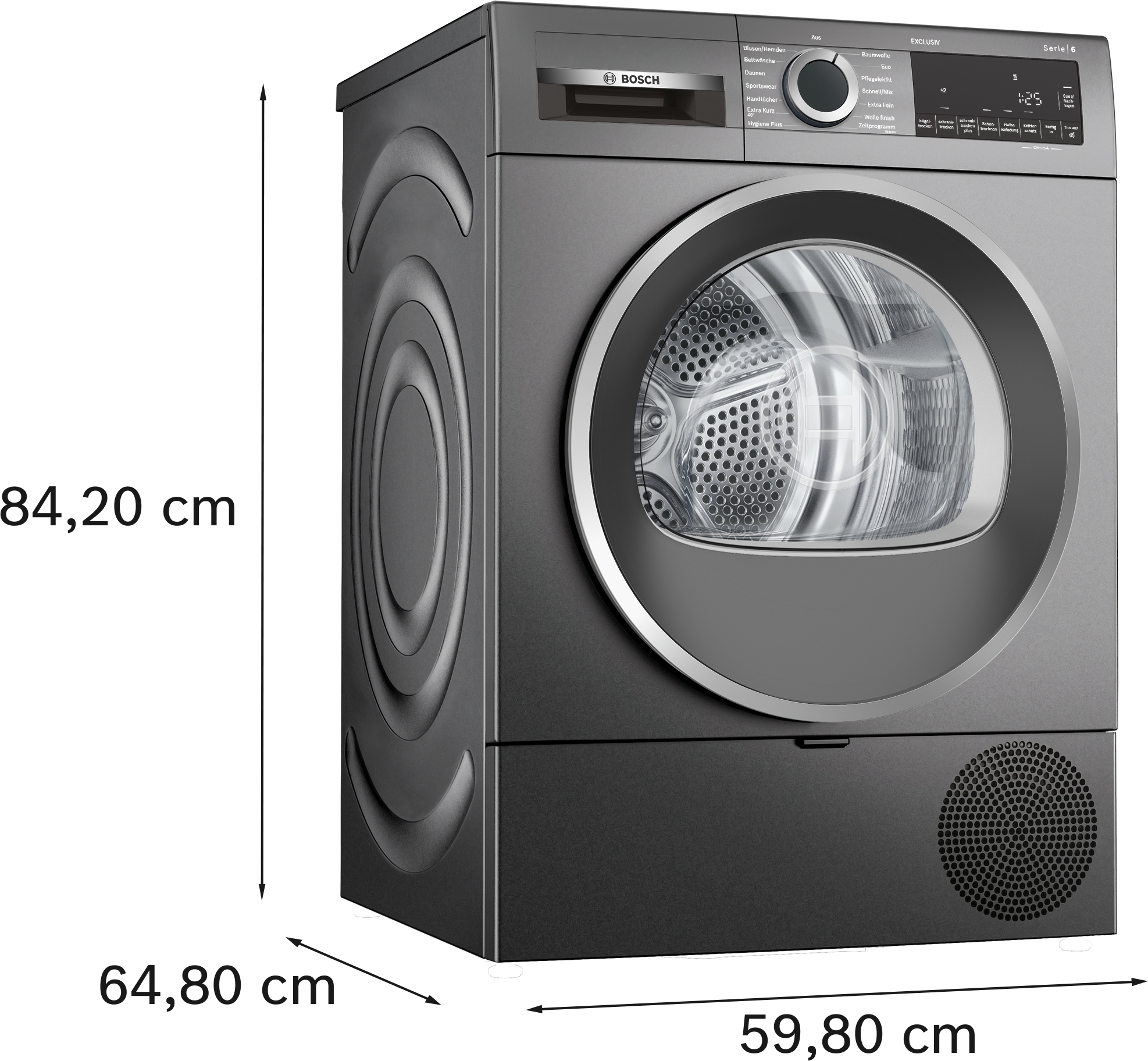 Bosch WQG233DR91 Wärmepumpentrockner | 9 kg | Auto Dry | EasyClean-Filter | EEK C | 64 dB