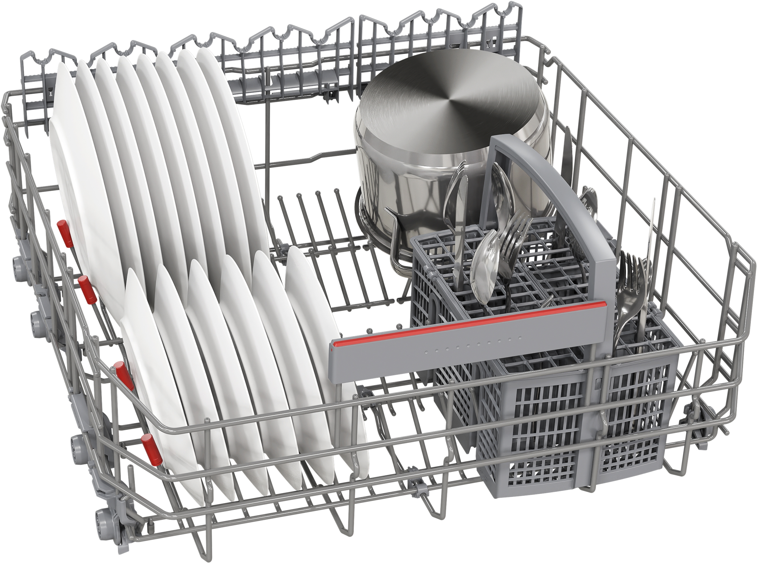 Bosch SBV4EBX0ME XXL Geschirrspüler vollintegr. | Max Flex Körbe | Info Light | Efficient Dry