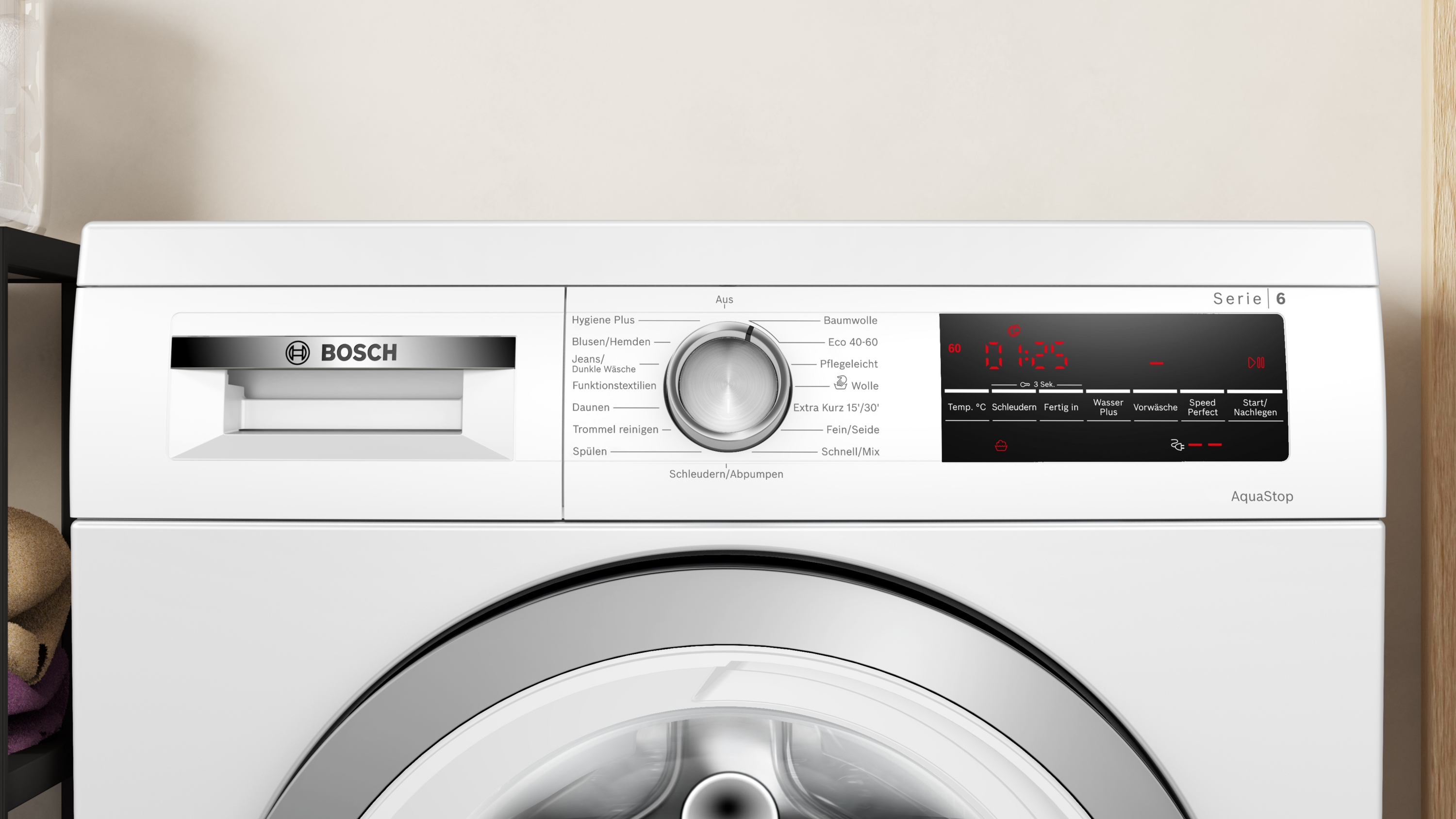 Bosch WUU28T92 Waschmaschine unterbaufähig | 9 kg | 1400 U/min | Speed Perfect | EEK A