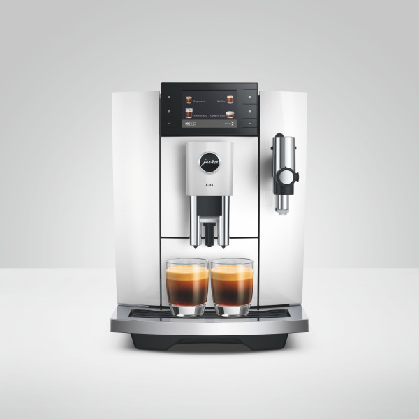 JURA E8 (ED) Piano White Kaffeevollautomat