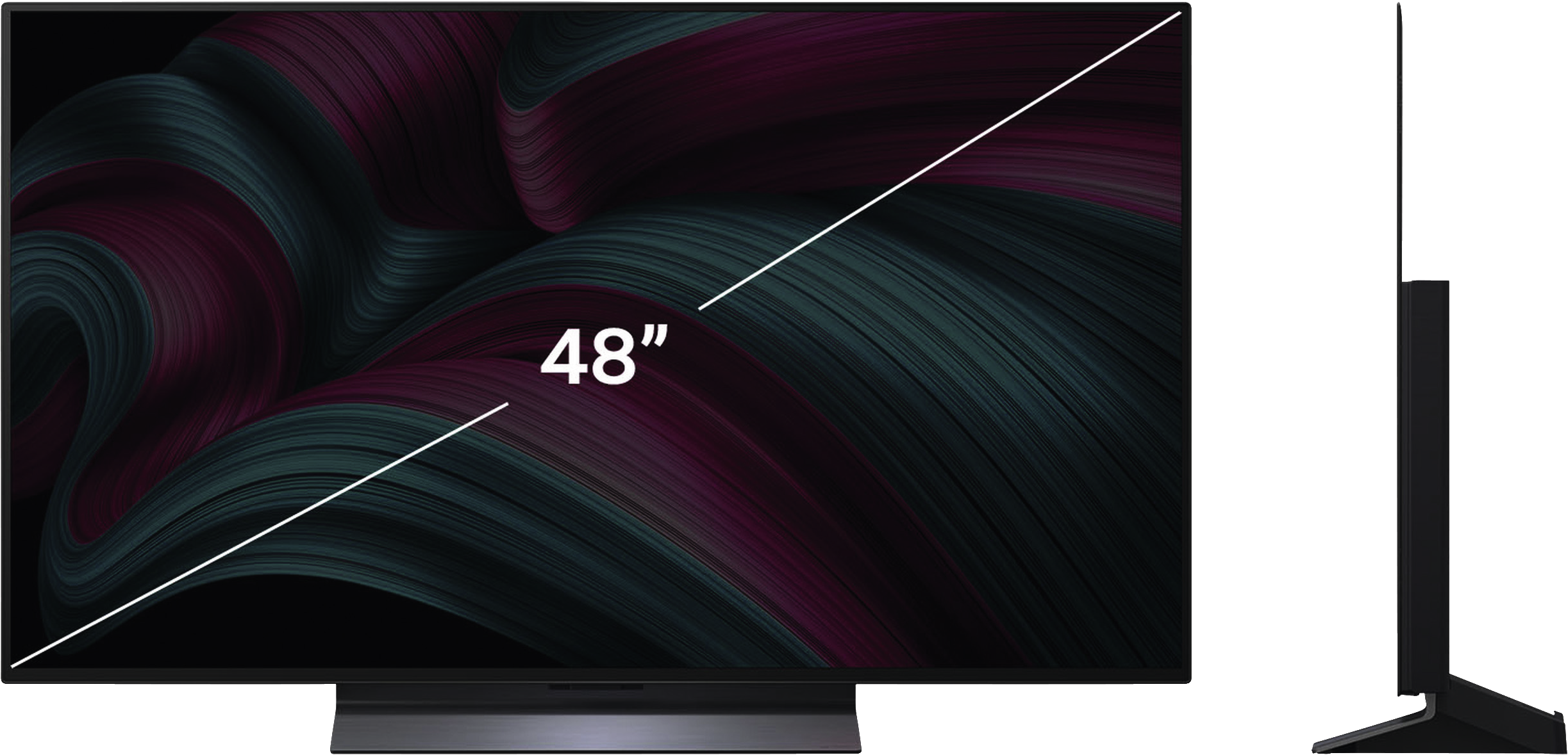LG OLED48C58LA - 48" OLED evo AI Smart-TV C58