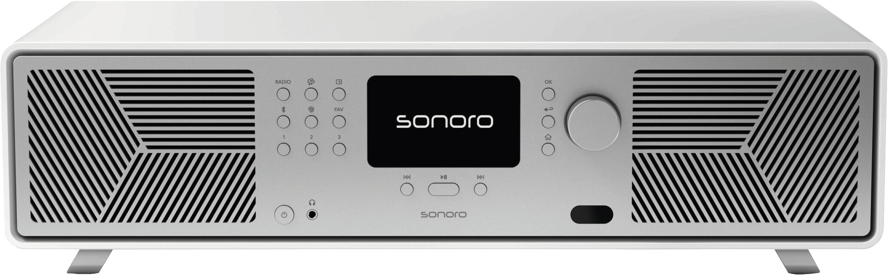 Sonoro AVATON | DAB+/UKW-Radio | Internet-Radio | Bluetooth | 4" Display