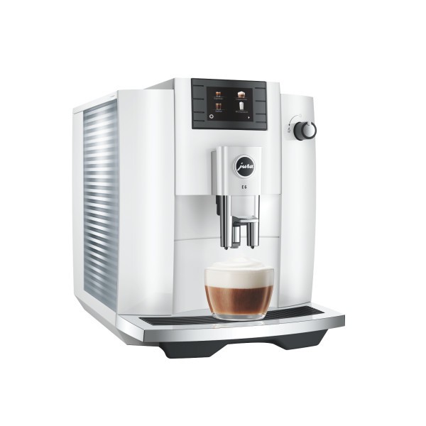 JURA E6 (EC) Piano White Kaffeevollautomat