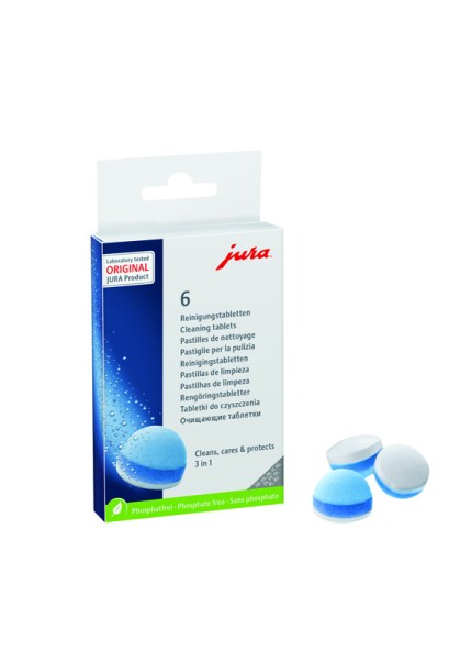 JURA 3-Phasen-Reinigungstabletten